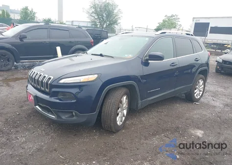 2015 Jeep Cherokee Limited из США, поврежденный, VIN 1C4PJMDS7FW753027